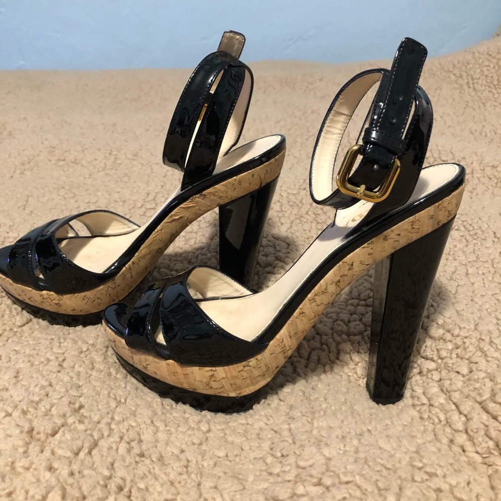 Prada platform shoes